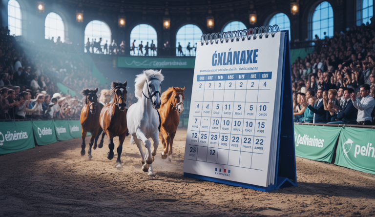 Calendrier vibrant et détaillé des compétitions équestres 2025 en France