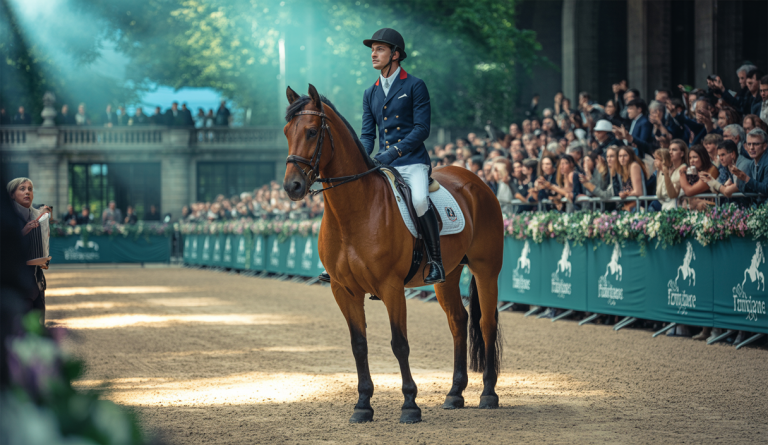 Championnat de France des poneys de 7 ans à Fontainebleau