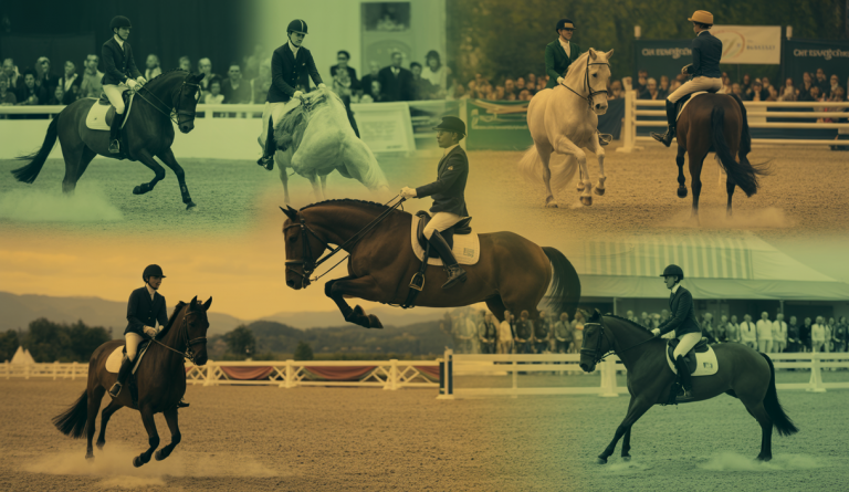 Image vibrante des Championnats de France Amateurs 2025 au Pôle Européen du Cheval.