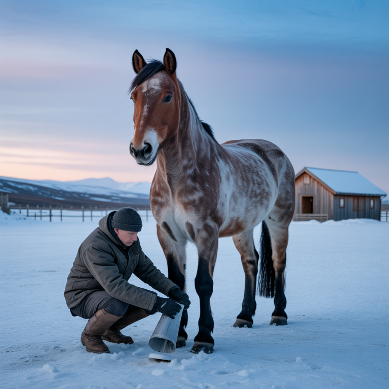 Conseils pour le soin des fourchettes cheval en hiver