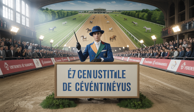 Cavalier s'inscrivant à l'Open Amateur 2025 au Pôle européen du cheval du Mans