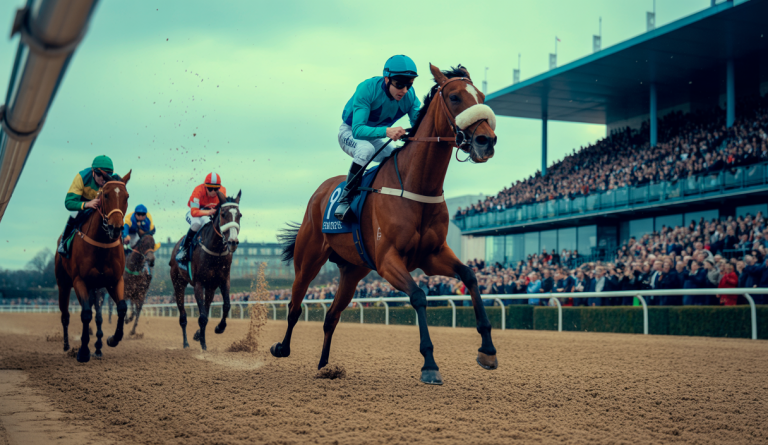 Course de chevaux au Grand Steeple-Chase d'Auteuil 2025