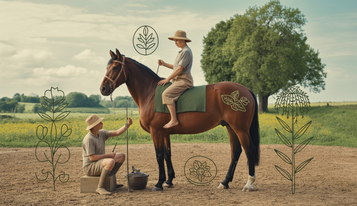 Soins naturels des sabots de chevaux pieds nus pour leur santé optimale
