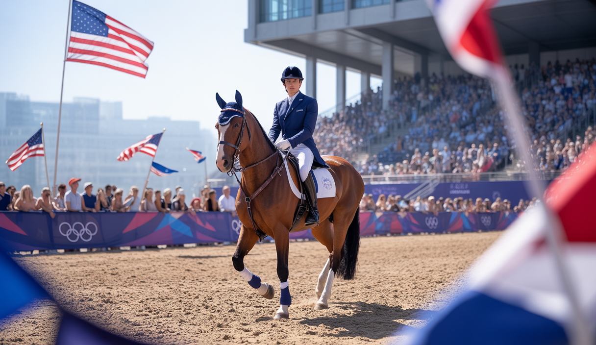 Célébration des athlètes paralympiques en para-dressage
