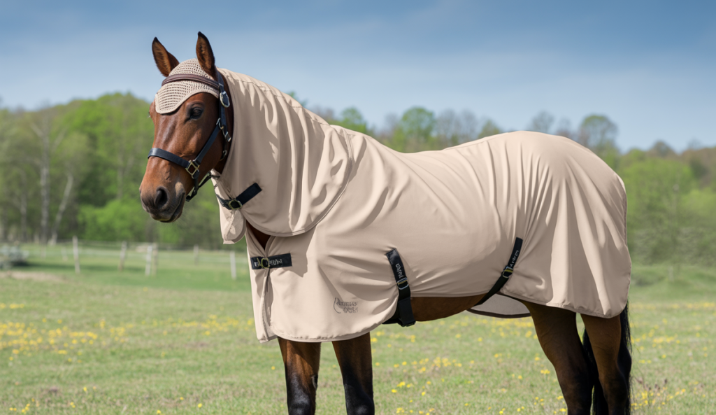 Protection estivale des chevaux : l’efficacité des fly sheets